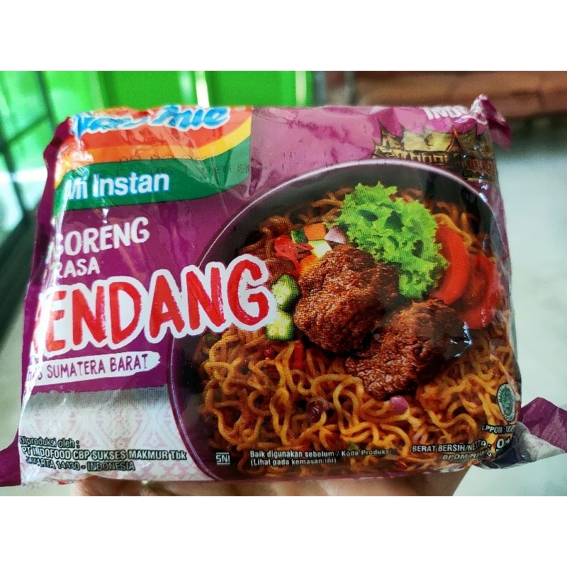 

Indomie goreng rendang