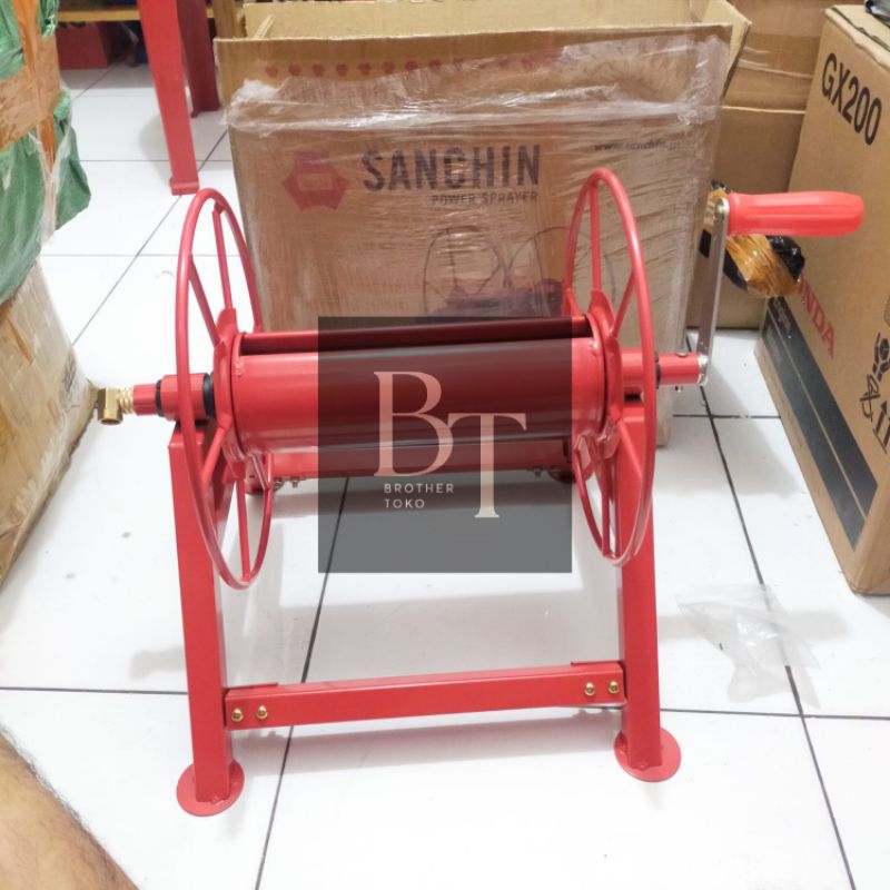 Gulungan Selang Steam 50 Meter Komplit Swivel anti kusut