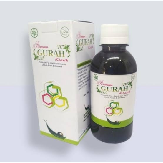 

Madu Gurah Klasik Flu|Batuk|Dan Asma Ramuan Herbal 280 Gram ORIGINAL