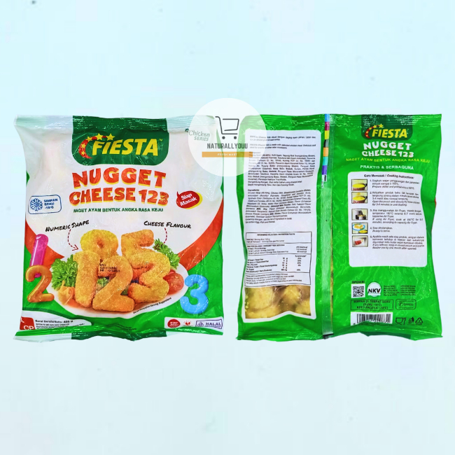 

Fiesta Nugget Cheesy 123 400gr / Naget Fiesta