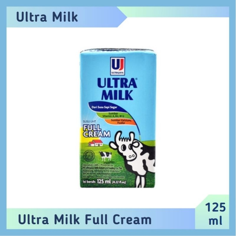 

Ultra Milk Susu UHT Full Cream 125 ml