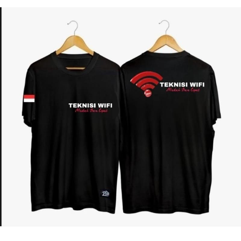 KAOS TEKNISI WIFI MUDAH DAN CEPAT CORAK JARINGAN WIFI