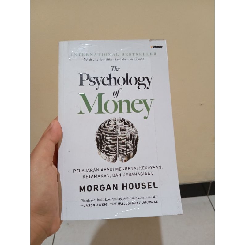 

PRELOVED THE PSYCHOLOGY OF MONEY bahasa Indonesia