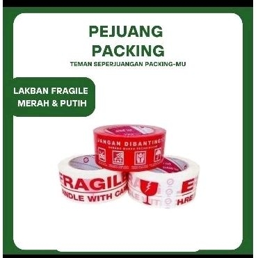 

Lakban Fragile Merah 48MM×40M