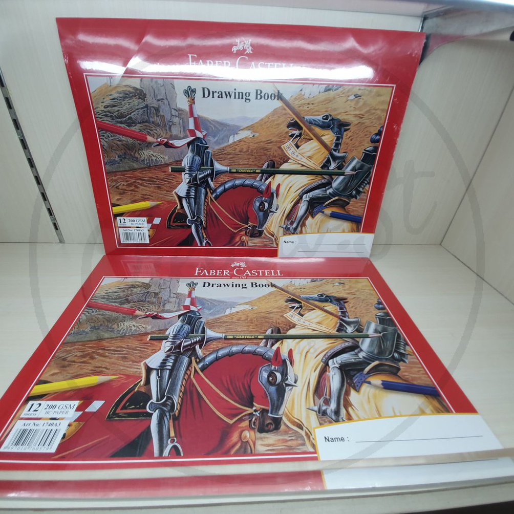 

KODE O57S FABER CASTELL Sketch Book Drawing Book A3 Buku Sketsa 42 Cm X 3 Cm