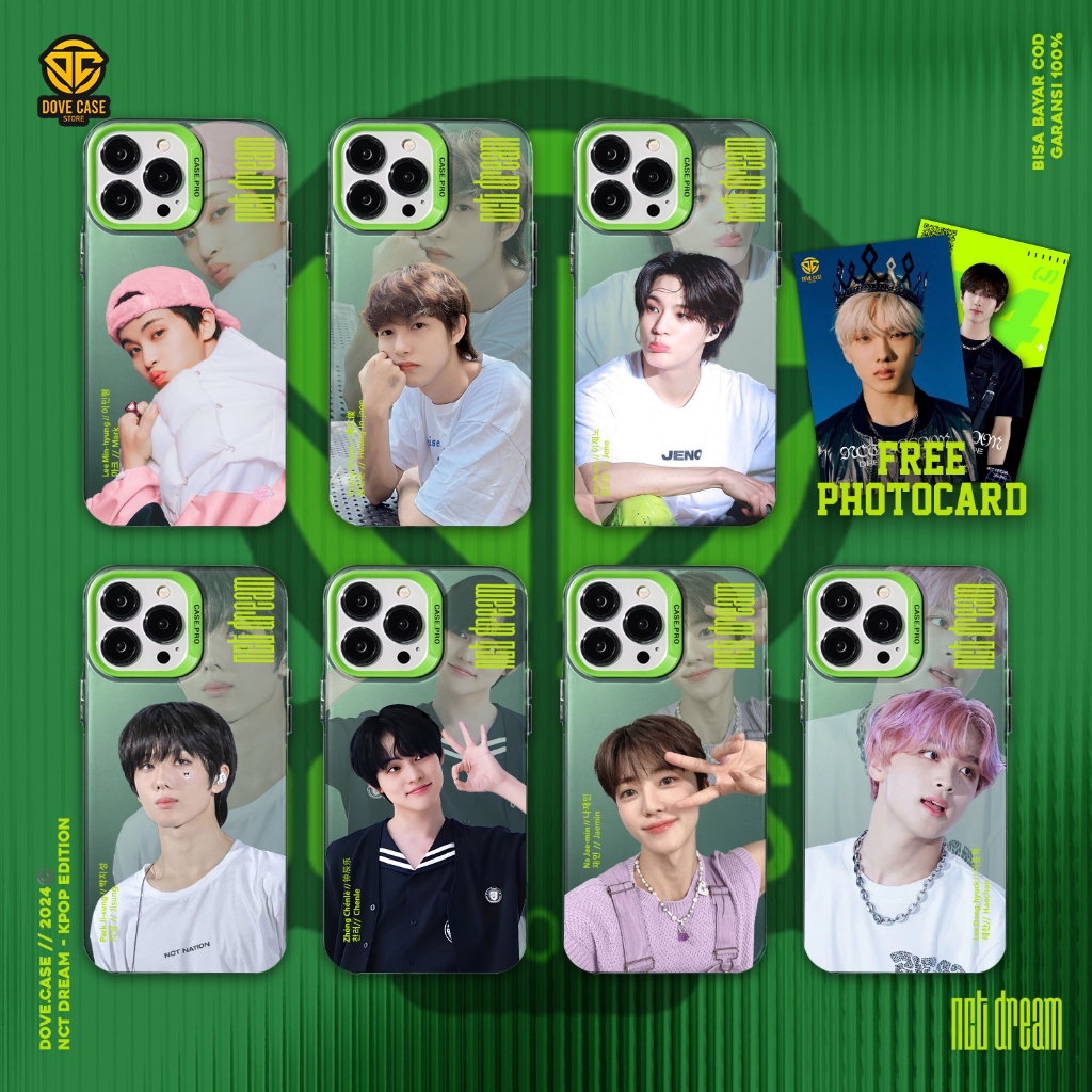 NCT DREAM HARD CASE XIAOMI REDMI NOTE 8 9 10 PRO 4G 10 10S 10C 9A 9i 9C 10A 10 4G 10C 12C 11A 12 13 