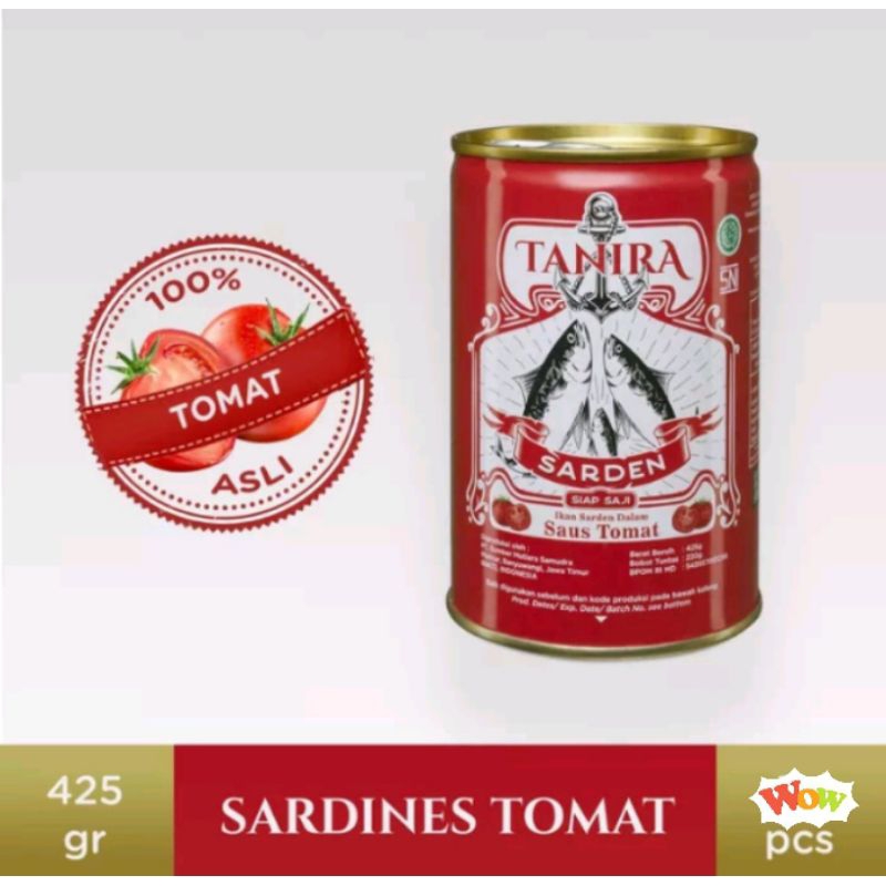 

SARDEN TANIRA KALENG BESAR 425 GR