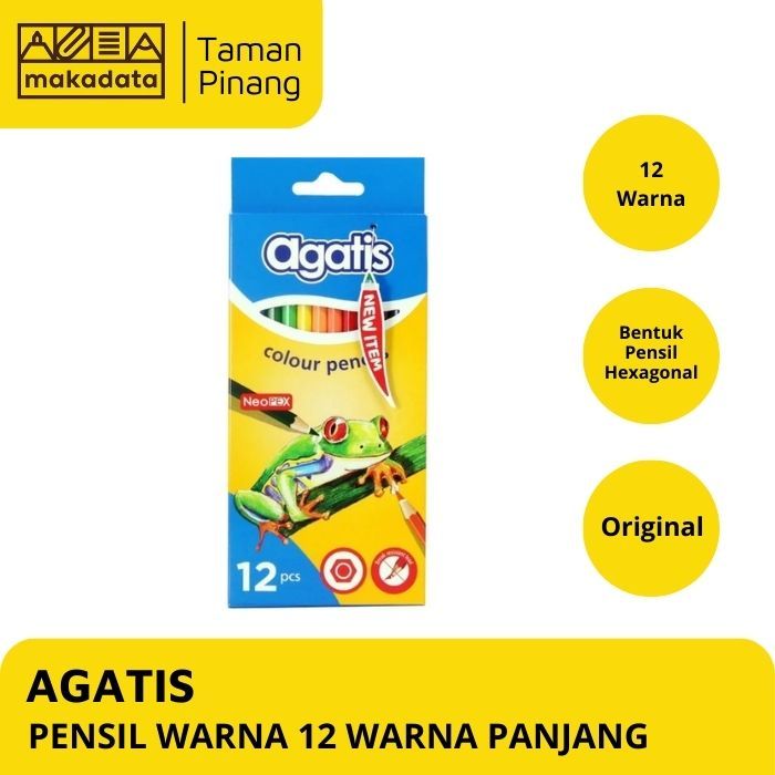 

PENSIL WARNA / COLOUR PENCIL AGATIS NEOPEX 12 WARNA PANJANG