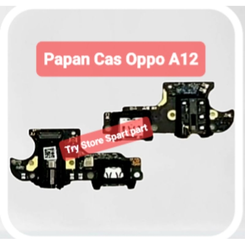 Papan Cas Oppo A12 Konektor Cas Original