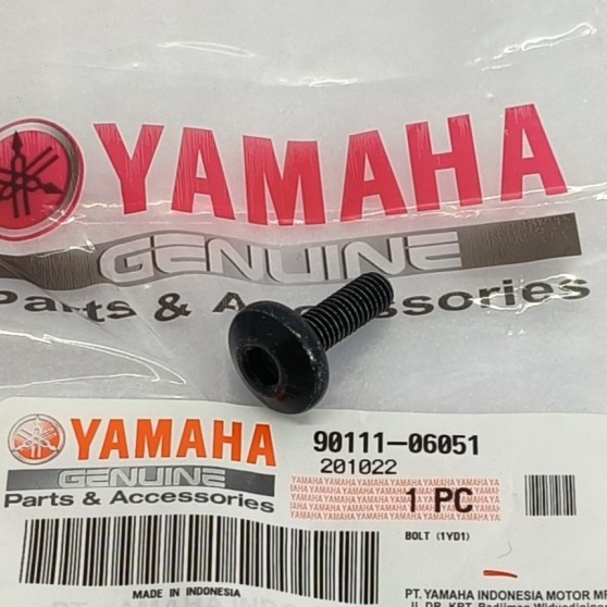 Baut Hook Gantungan Barang Yamaha Mio M3 Z, Soul GT, XRide 125, Lexi, Freego 90111-06051
