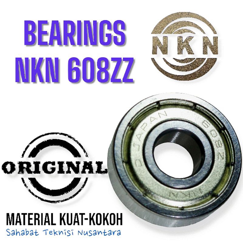Original Bearings NKN 608 ZZ  | Laher NKN 608 ZZ Bearing 608 ZZ NKN