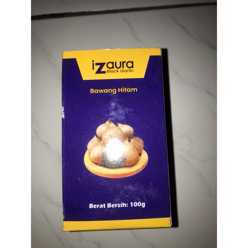 [NEW UNSEALED] iZaura Black Garlic ORIGINAL 100%
