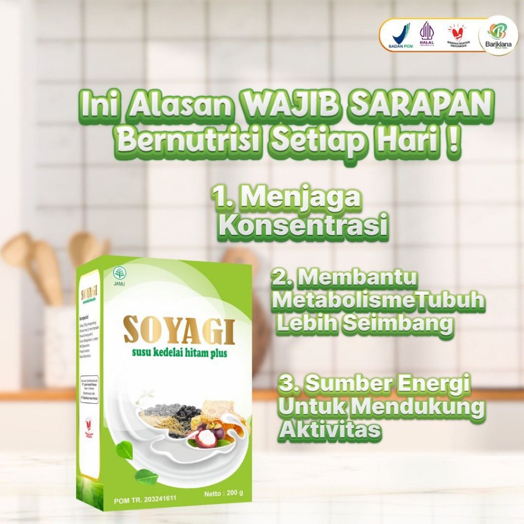 

ORI SOYAGI SUSU KEDELAI HITAM obat pelangsing herbal obat diet paling ampuh diet sehat BPOM