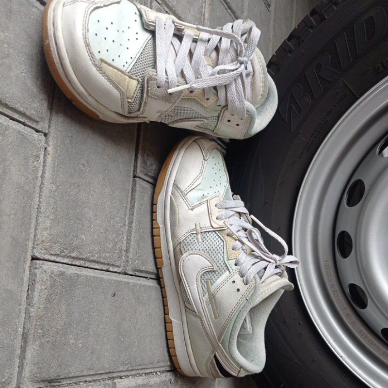 Jual Nike Dunk Low Scrap Sea Glass DB0500-100 100% Original ...