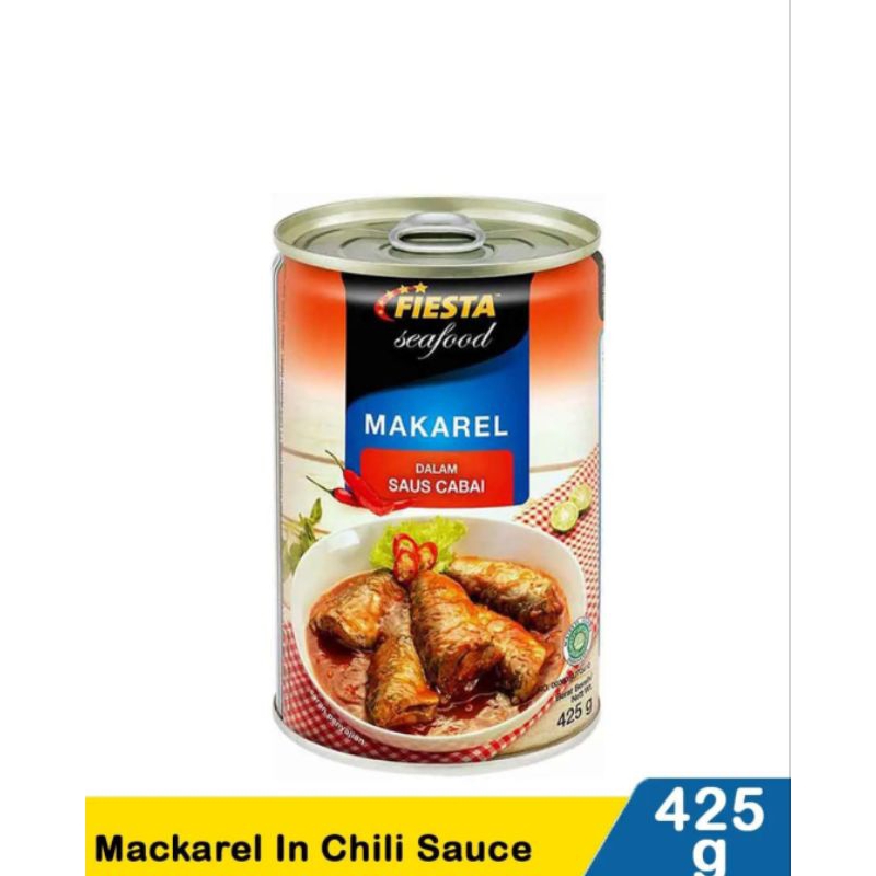 

Fiesta Mackerel Saus Cabai 425gram
