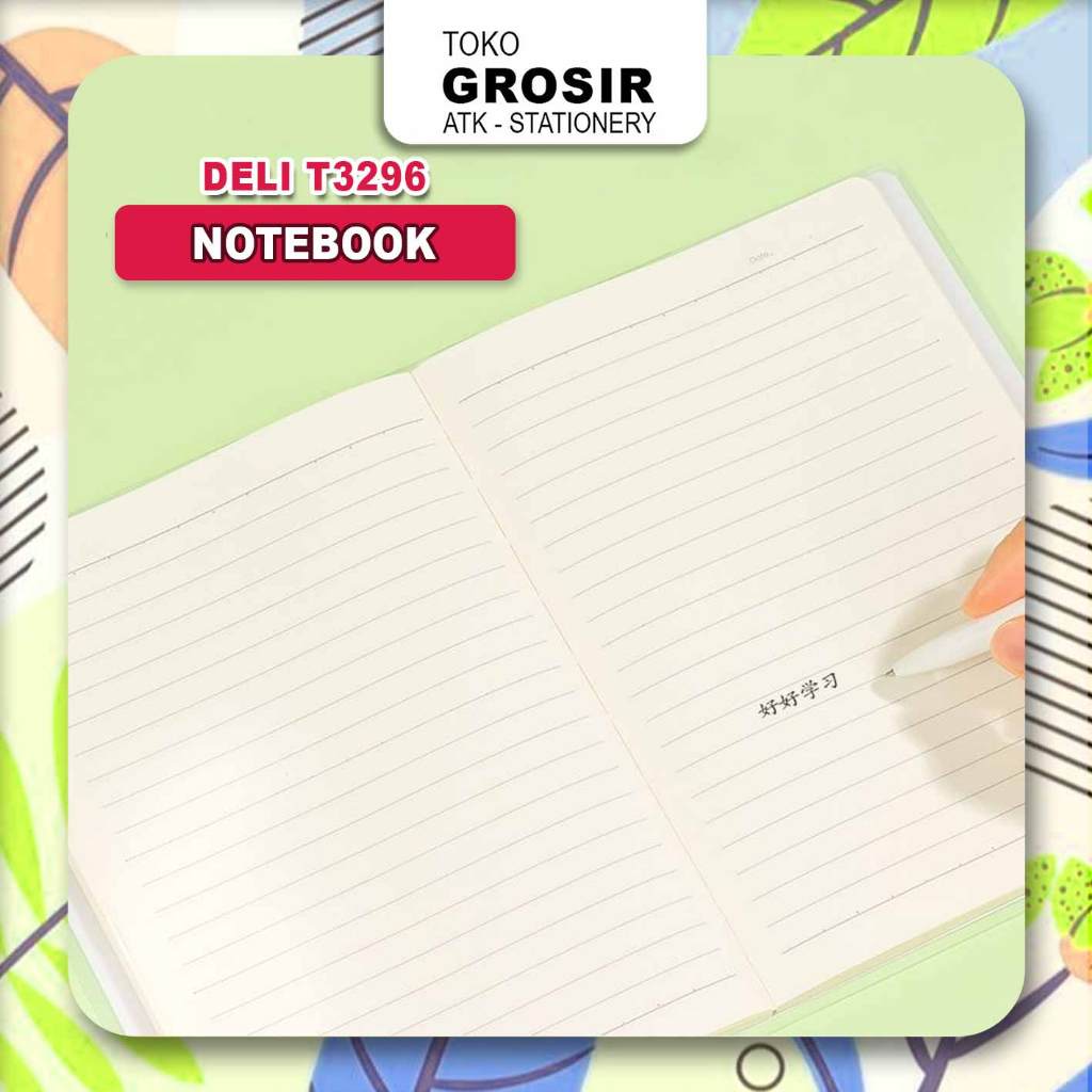 

Deli Notebook / Buku Catatan Sampul Mulus - T3296