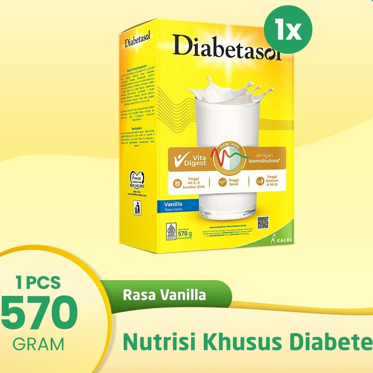 

Diabetasol Vanila 570 gram