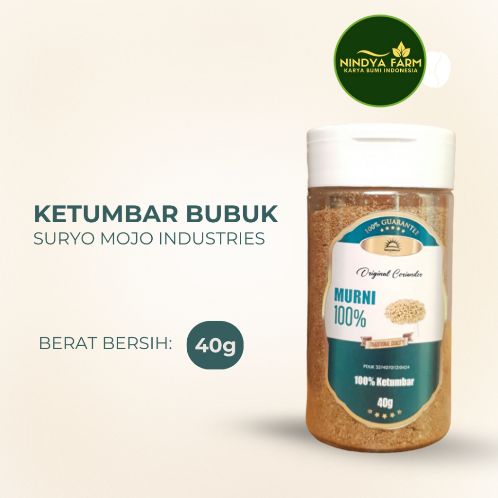 

NINDYA FARM KETUMBAR | KETUMBAR BUBUK | 100% AUTHENTIC