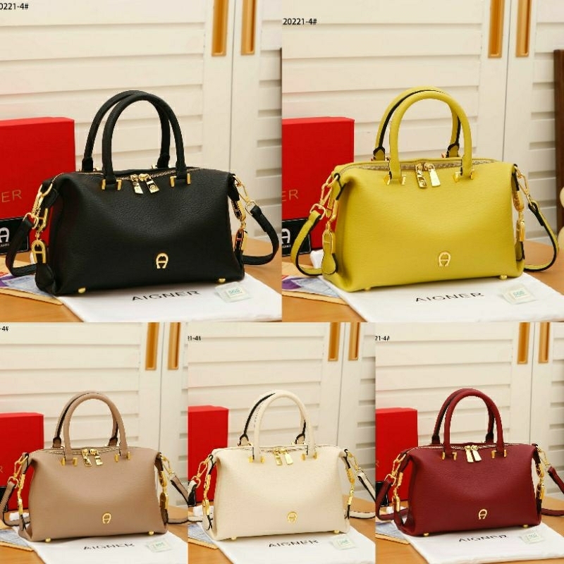 RESTOCK POLOS 20221-24 AIGNER ROMA TOTEBAG MINI TAS WANITA FREE BOX