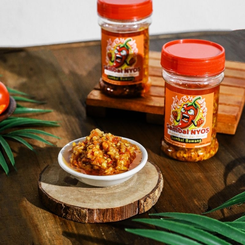 

Sambel Bawang Pedas Sambal NYOS KEMASAN BOTOL PRAKTIS