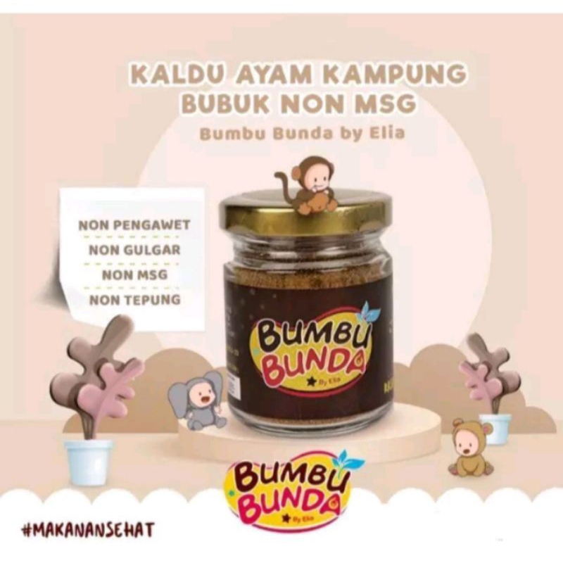 

KALDU Mpasi BUNDA ELIA Non MSG (Kaldu Masakan)