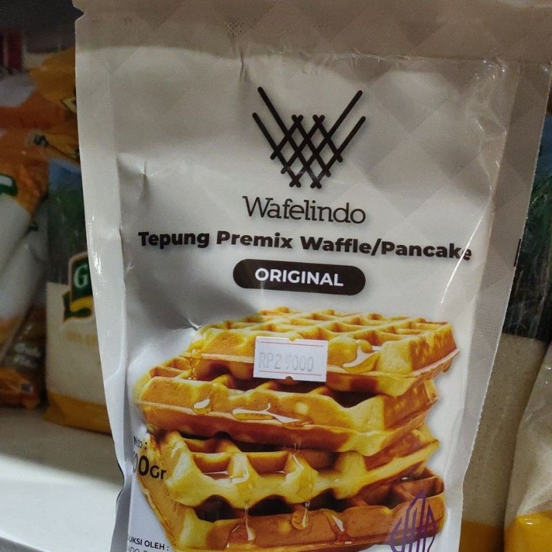 

Wafelindo Tepung Premix Waffel/Pancake 300gr