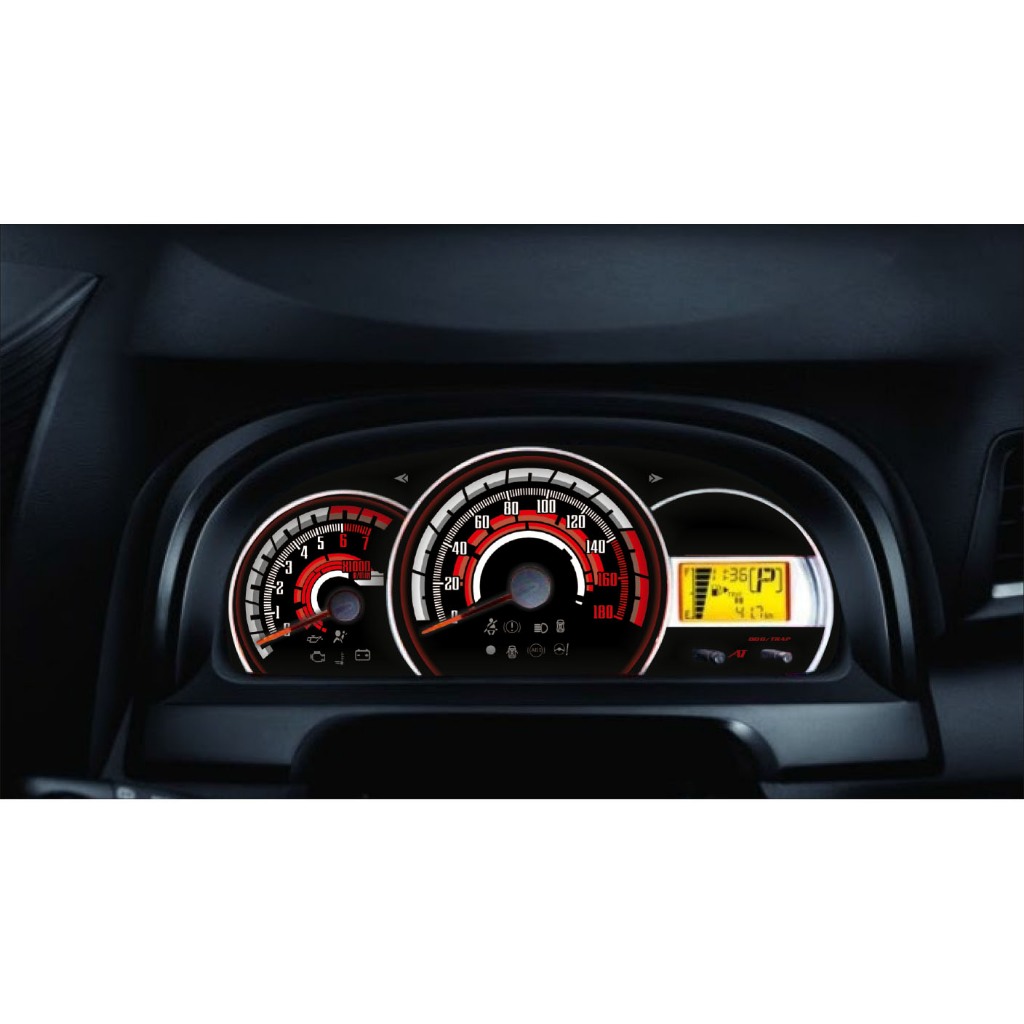 Custom Speedometer Mobil Avanza Red Techonoly