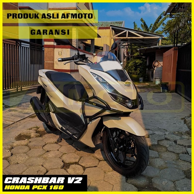CRASHBAR V2 HONDA PCX 160 BY AFMOTO