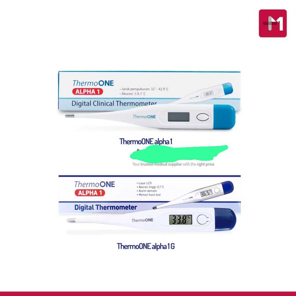 Termometer Digital Onemed Alpha1 / Thermometer Digital Alpha 1
