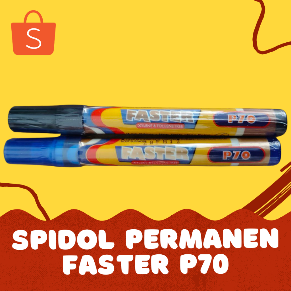 

Spidol Papan Tulis (Whiteboard) Permanen Faster P70