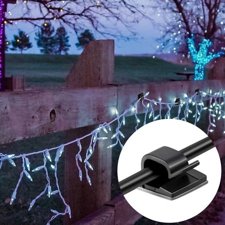 50Pcs Klip Kabel Organizer/ Clip Kabel Tempel/ Clip Organizer Holder/ Klip Kabel Besar/ Cable Organi