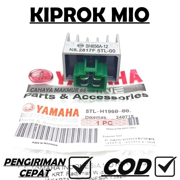 KIPROK REGULATOR MIO / MIO SPORTY / MIO SOUL / FINO OLD / RX KING / JUPITER / VEGA ZR / MX / MX NEW 