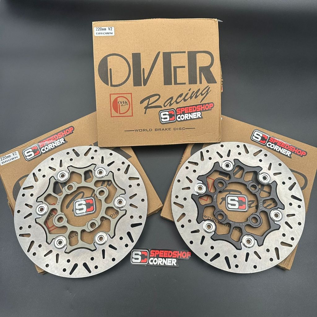 Disk Disc Brake Piringan Cakram Floating 220mm OVER RACING Vietnam