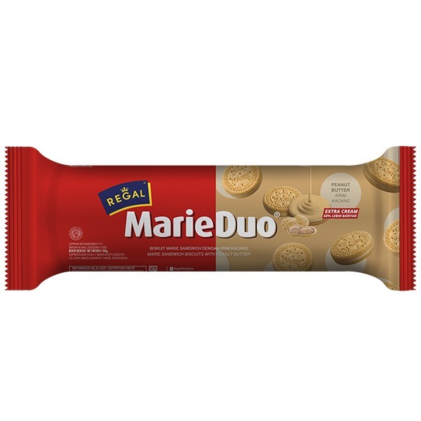 

Regal Marie Duo Peanut Butter 100 g