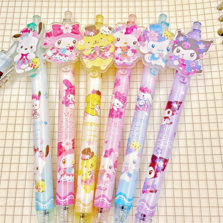 

PULPEN GEL MY MELODY SANRIO 8143 MODEL MIKA TINTA HITAM KARAKTER 0.5MM TINTA HITAM | ALAT TULIS SEKOLAH | PERLENGKAPAN SEKOLAH | ALAT TULIS KANTOR | PULPEN ANAK SD ANAK | KUROMI | MEL ODY | POMPOMPURIN | HELLOKITTY | MELODY | CINAMOROL |