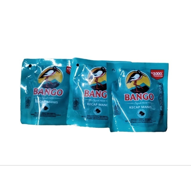 

BANGO 3K Kecap Manis Pouch Kecil 60ml 77g