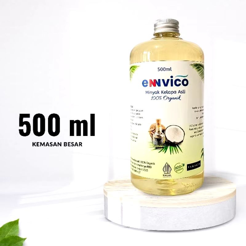 

Minyak Kelapa Klentik Murni – 100% Alami & Menyehatkan ukuran 250ml - 500ml