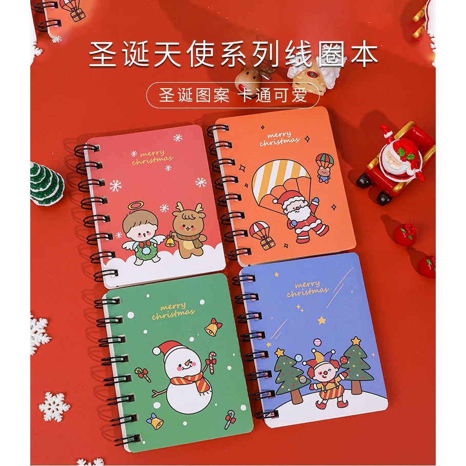 

ATM.Medan 1PC Notebook Mini Spiral Edisi Natal Catatan Kecil NOTES / A7