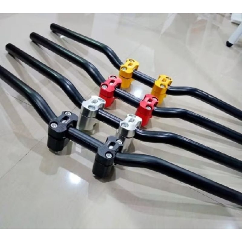 stang RZR custom balap roadrace include raiser CNC universal TAIGER MEGAPRO GL MAX PRO HONDA PCX NMA