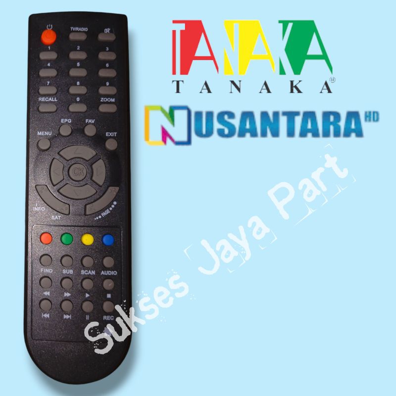 Remote Receiver Parabola Nusantara HD Tanaka