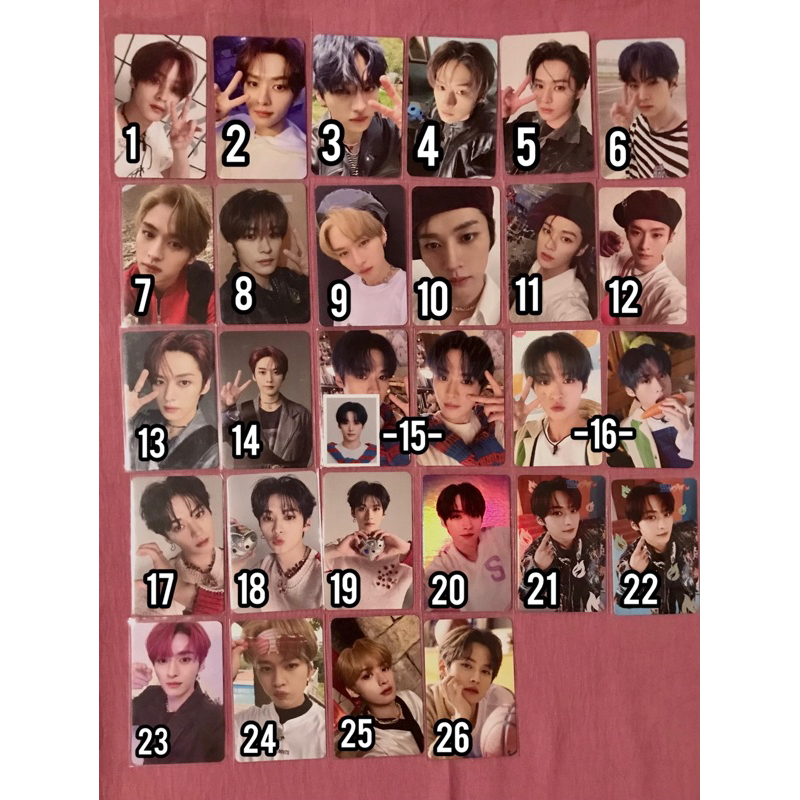 photocard pc leeknow lino straykids skz