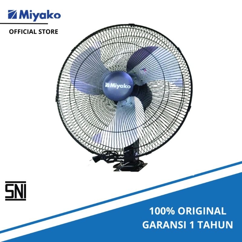 Kipas Angin dinding Besi Miyako KDB-18/Wall fan Miyako Besi KDB-18 jaring besi