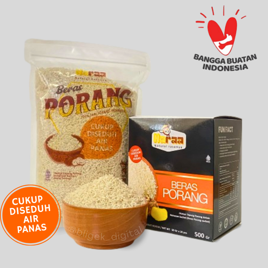 

Beras NARAA / Beras Porang / Konjac Rice / Beras Shirataki