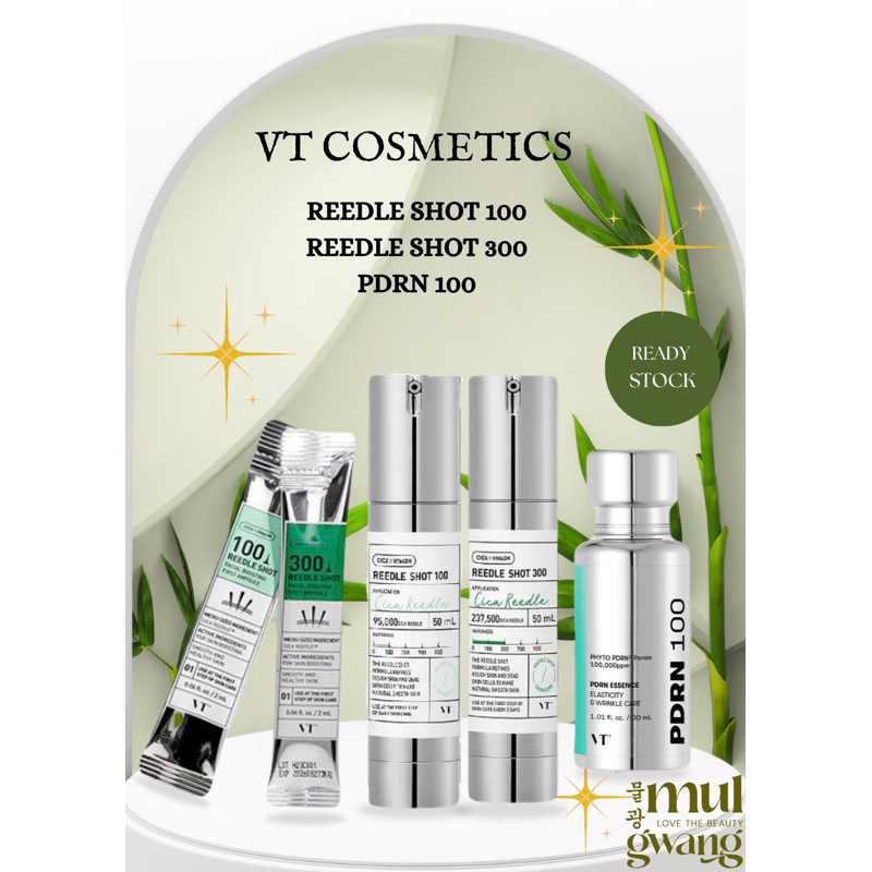 [READY] VT REEDLE SHOT 100, 300, PDRN and Sachet VT Reedle Shot