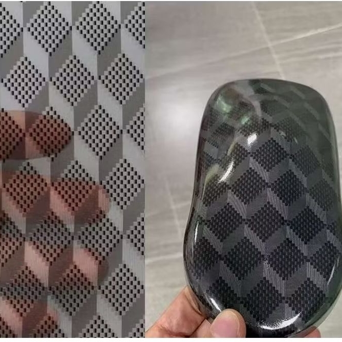 Wtp motif Rubik water transfer printing