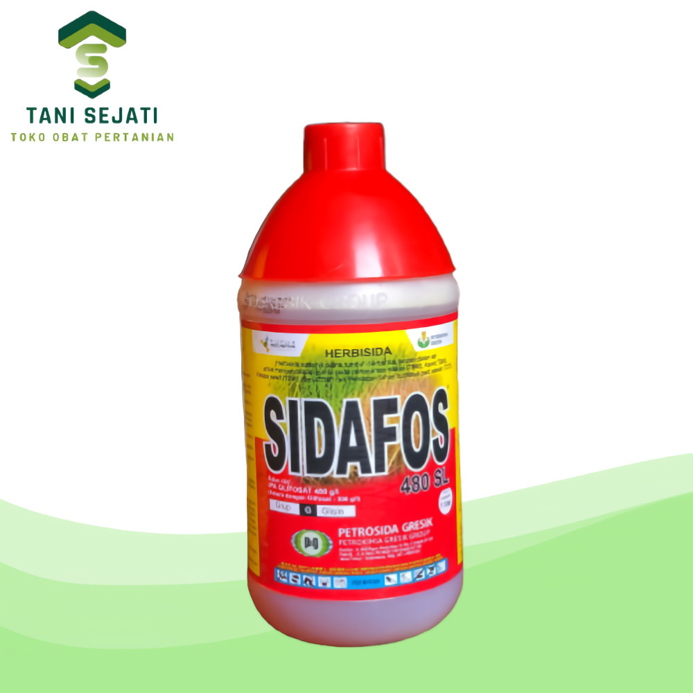 SIDAFOS 480 1LITER OBAT PEMBASMI RUMPUT (HERBISIDA)