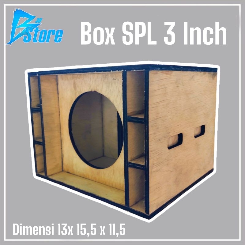 BOX SPEAKER MODEL SPL 3 INCH CNC