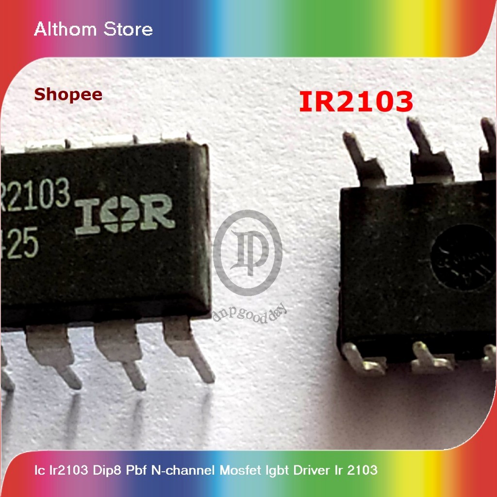 ic ir2103 dip8 pbf n-channel mosfet igbt driver ir 2103