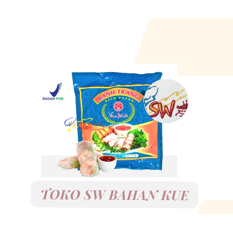 

RICE PAPER VIETNAM 250 GR / KULIT LUMPIAH