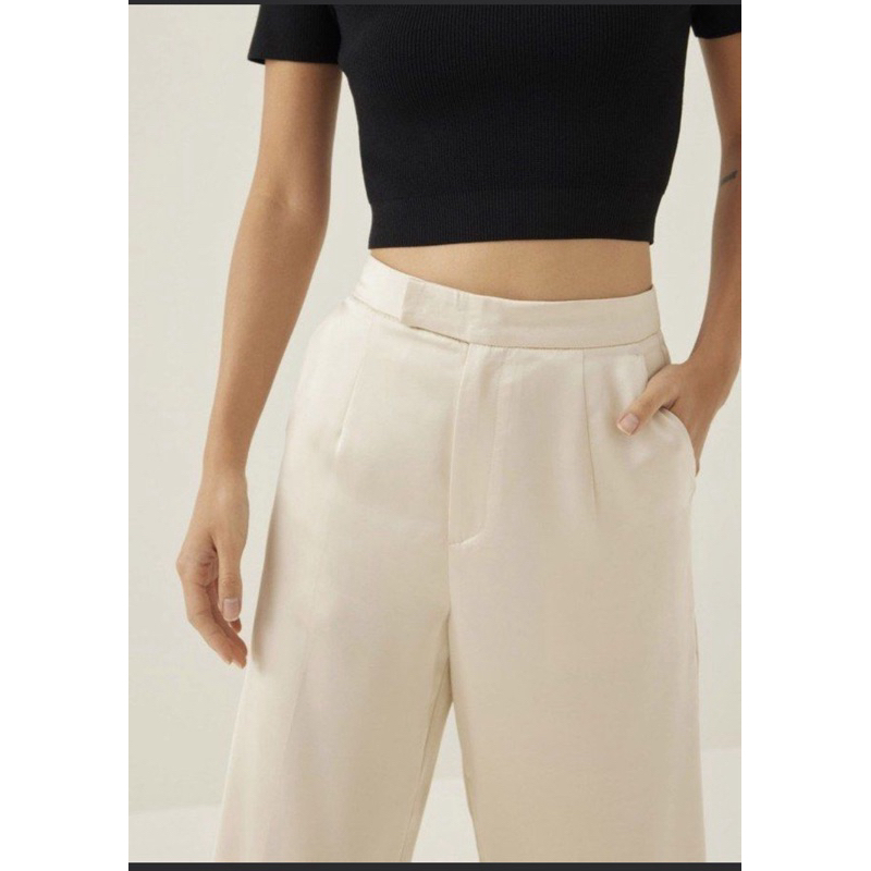 love bonito champagne pants